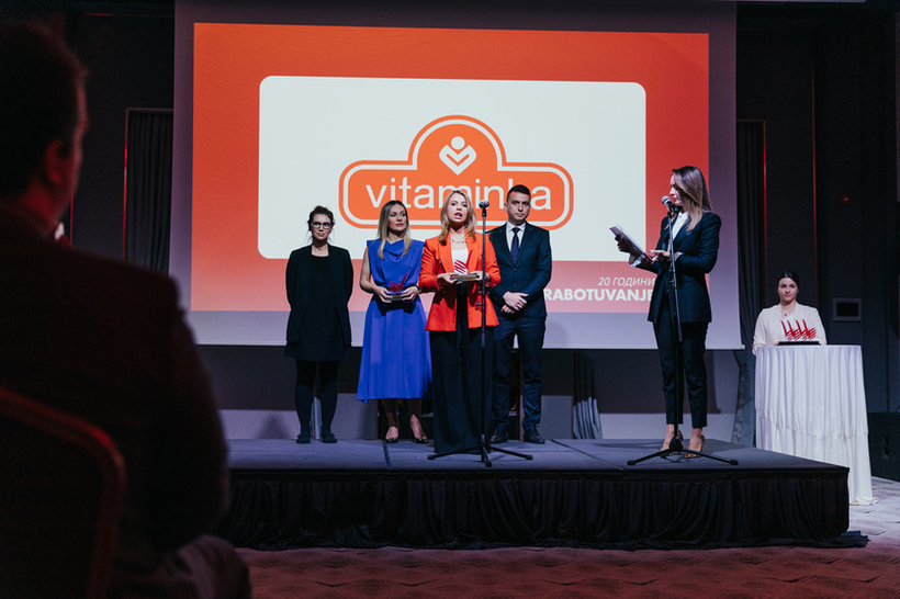 Витаминка - Најпосакуван работодавач за 2022 година меѓу македонските компании за производство на храна