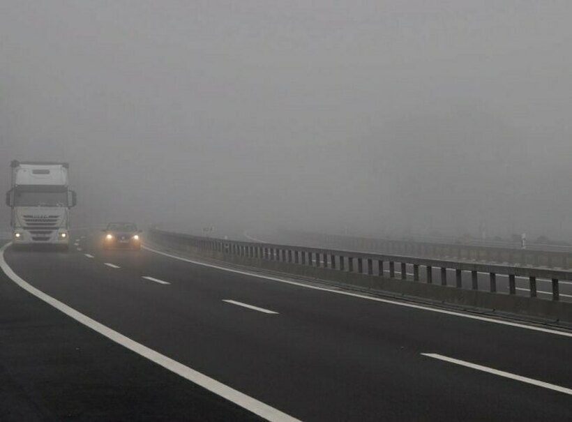 Поради магла намалена видливост до 50 метри кај Демир Капија