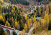 Швајцарија го има најдолгиот патнички воз со сто вагони и четири локомотиви