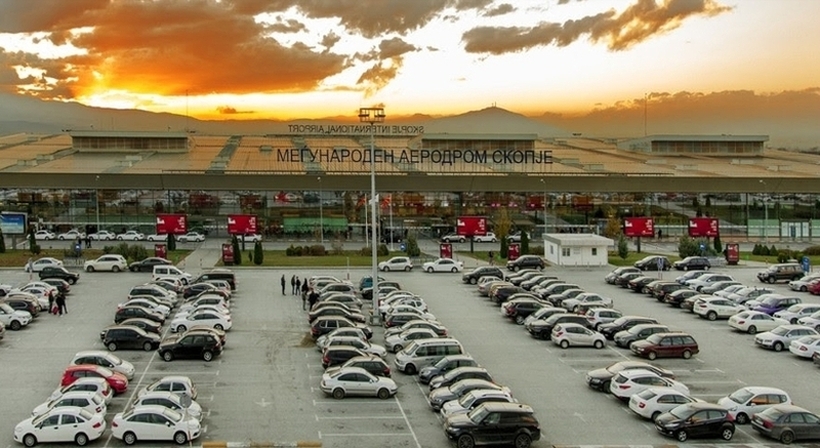 Од 1 јануари поскапува паркингот на Меѓународниот аеродром Скопје