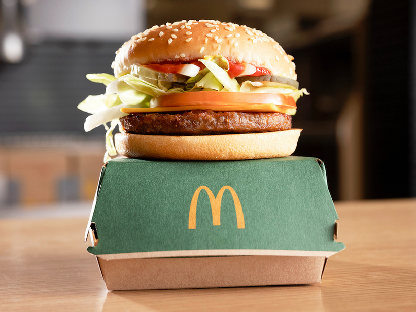 McDonald’s го лансира својот прв вегански хамбургер