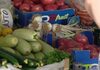 Од утре повисока цена на овошјата и зеленчукот кои се најдоа под мерката замрзнати цени