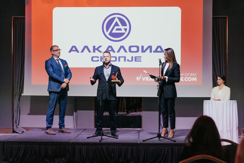 „Алкалоид“ – Најпосакувана македонска компанија за вработување во 2022 година