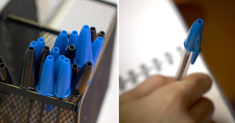 Зошто капаците на некои пенкала имаат дупка? Причината може да ве изненади