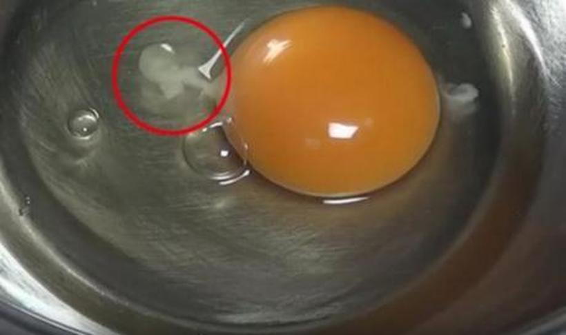 Сигурно сте ја забележале оваа бела дамка на јајцето - таа покажува нешто многу важно