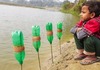Дете покажало како се лови риба користејќи пластични шишиња и собрало 18 милиони прегледи