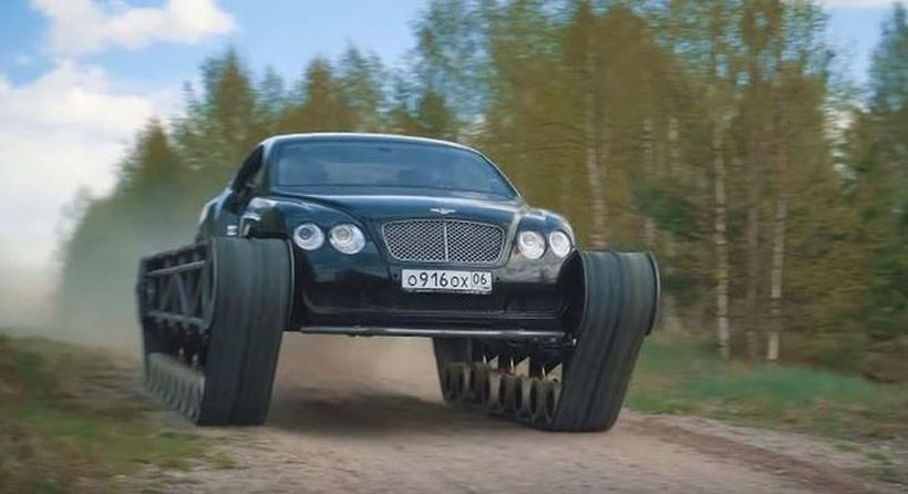 Погледнете го Bentley Continental GT, најновото руско инженерско чудо