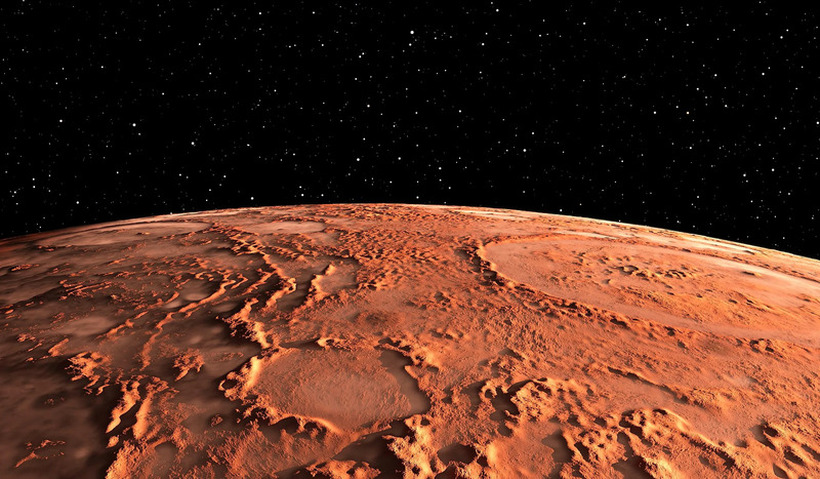 Марс пред милијарди години имал доволно вода за еден глобален океан, а на планетата можеби постоел и живот