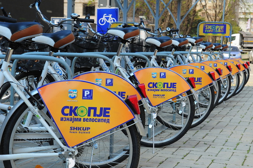 Сè уште се чека да профункционира системот за изнајмување велосипеди како алтернативен превоз