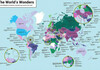 Мапа која ги открива најпопуларните знаменитости во земјите од светот, оваа е одбрана за нашата земја