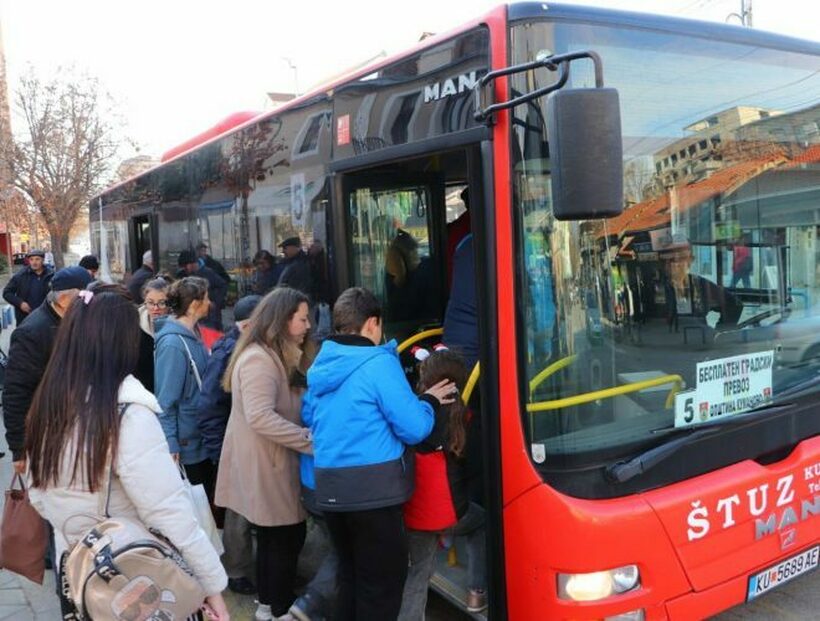 Кумановци покажаа интерес за користење на бесплатен автобуски превоз