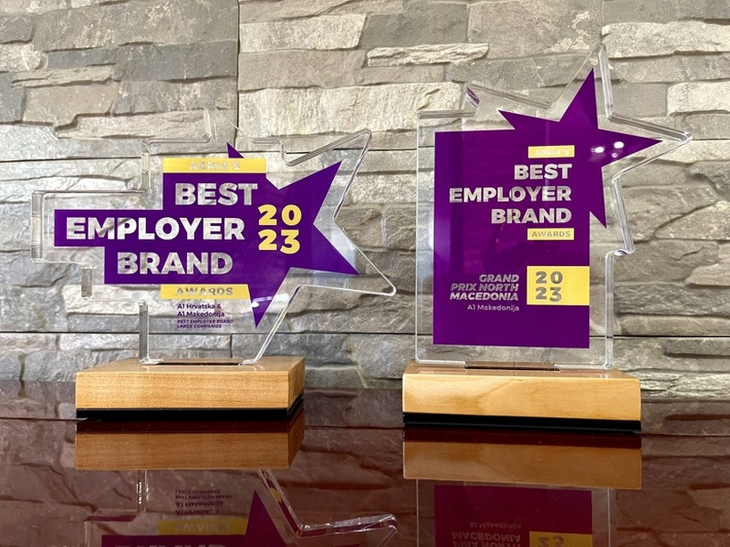 А1 Македонија освои гран-при награда на Best Employer Brand Awards