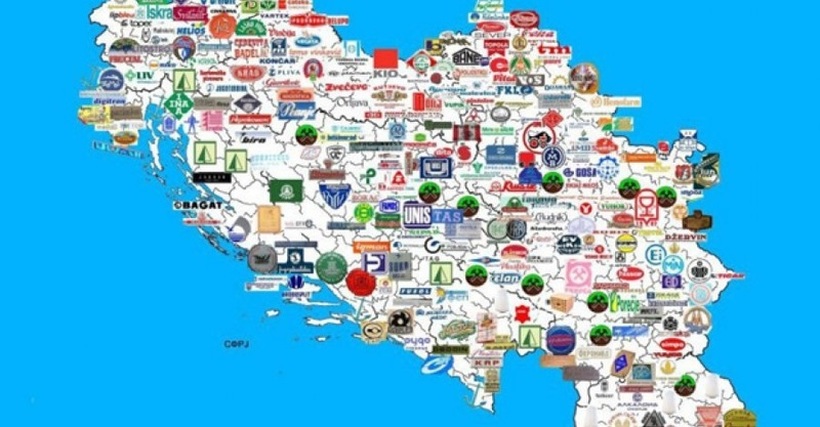 МАПА: Погледнете што сè некогаш се произведуваше во Југославија