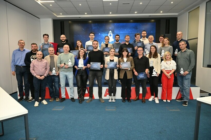А1 Македонија го прослави успехот на 15 практиканти од програмата A1 WayUp