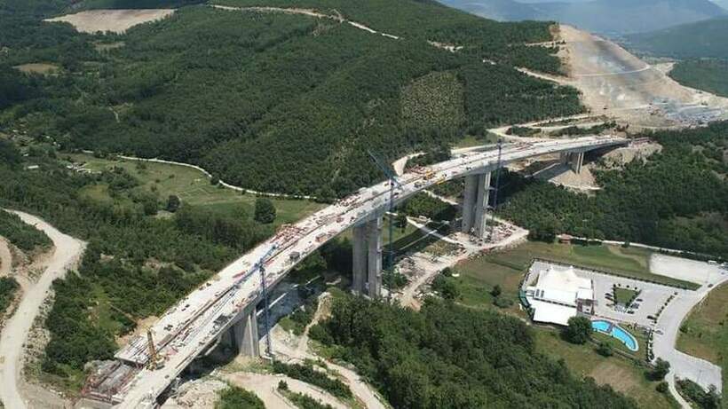 Се работи на автопат Кичево-Охрид: За 4 месеци според предвидениот рок треба да се пушти во употреба