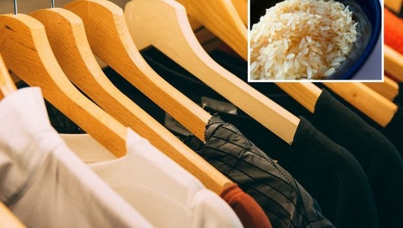 Ставете сад со ориз во плакарот и буквално ќе ја спасите целата гардероба
