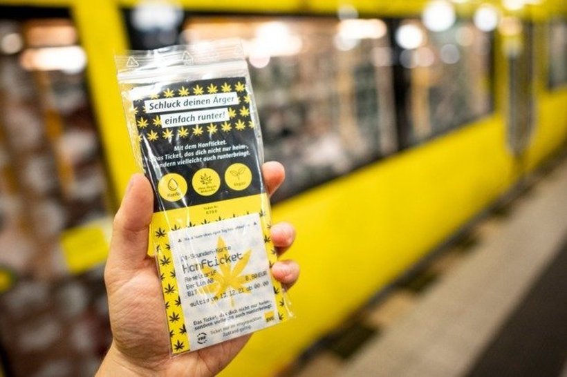 Берлин воведе билети за јавен превоз со масло од коноп што се јадат