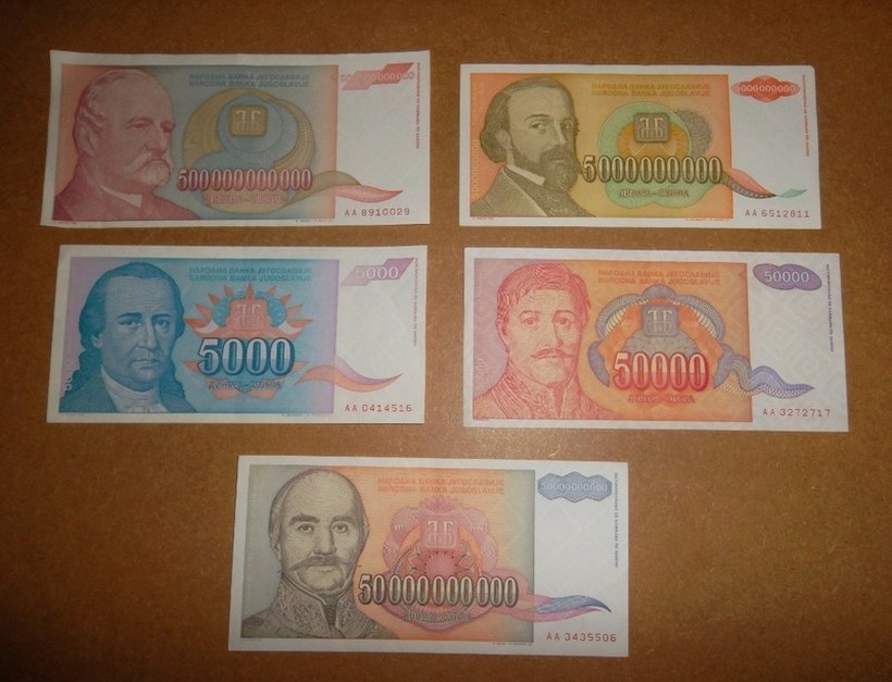 Инфлација во Југославија: Се печатеа банкноти од милиони динари, цените се удвојуваа