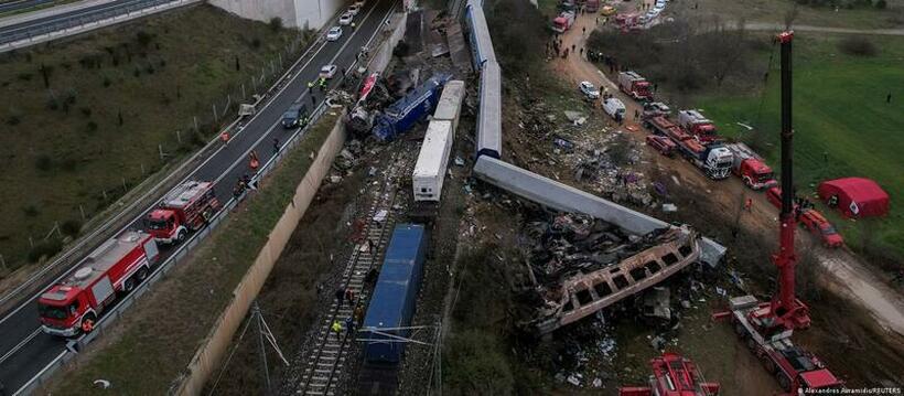 Смртоносна железничка несреќа во Грција
