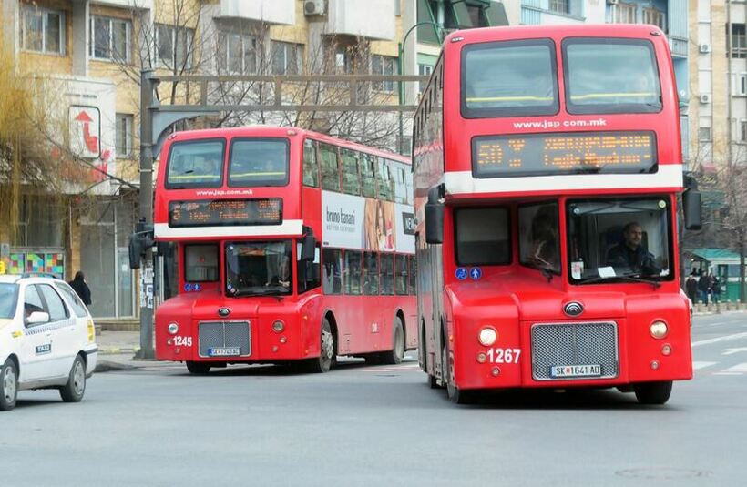 Во Скопје утрово автобуски превоз сепак има