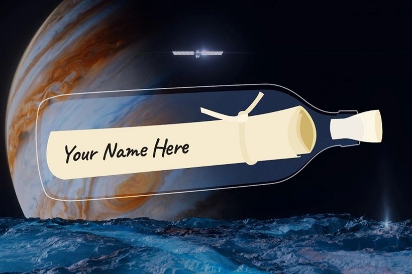 Дали сакате да го испратите вашето име во вселената? Сега имате шанса да го сторите тоа