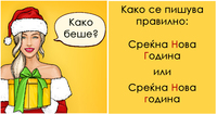 Тест за македонски правопис низ 10 празнични поими – како се пишуваат правилно?