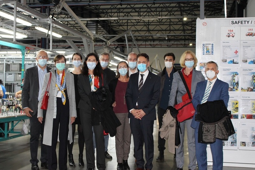 Германските амбасадори од регионот во посета на  Дрекслмајер Кавадарци