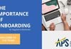 THE IMPORTANCE OF ONBOARDING