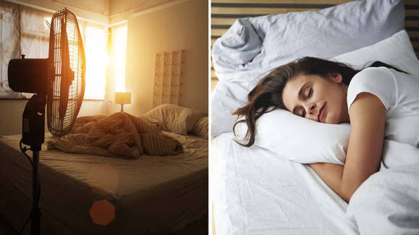 Дали е добро да спиете со вклучен клима уред или вентилатор?