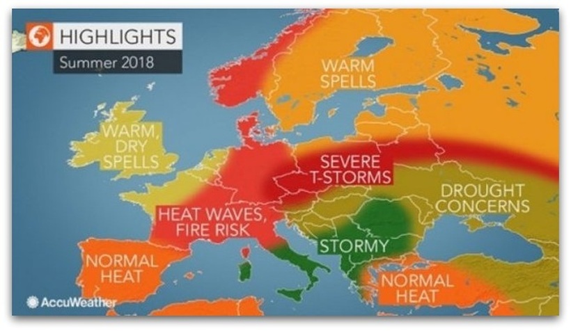 Доаѓа екстремно лето: Објавена е долгорочна временска прогноза