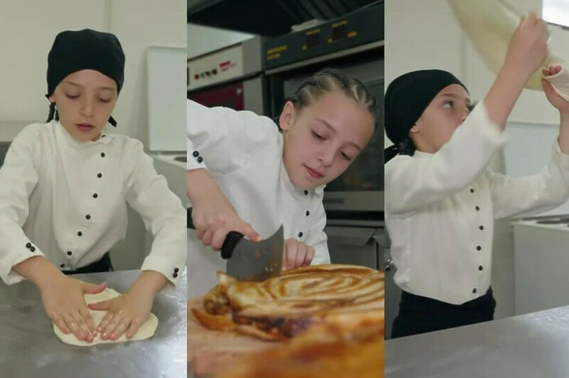 Малата Лена е најмладиот бурек мајстор во Србија: Има само 9 години, а од 5 години подготвува печива