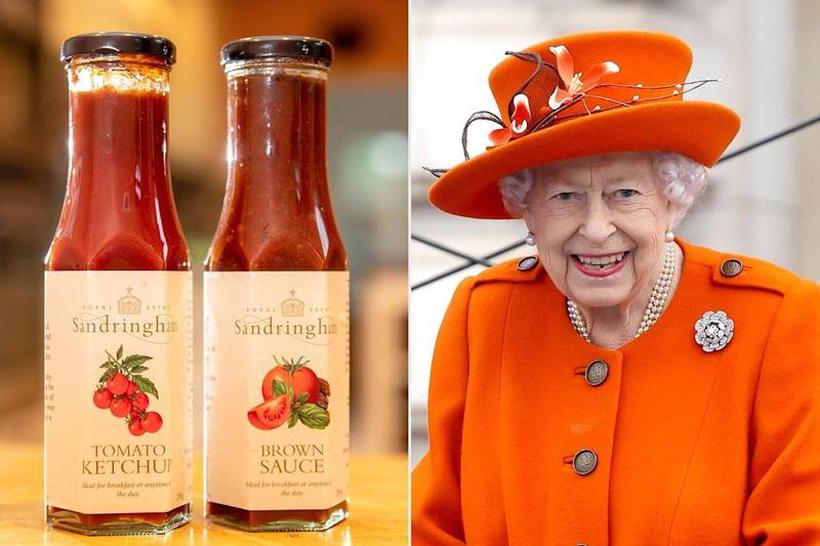 Кралицата Елизабета лансираше бренд на био производи, вклучувајќи го и „кралскиот кечап“