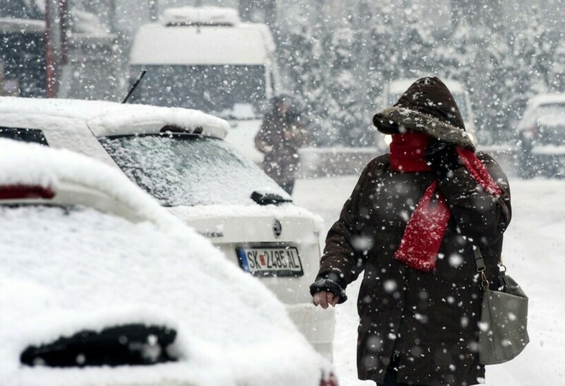 СТУДЕН БРАН НИ СЛЕДУВА ВО МАКЕДОНИЈА - утрешната ноќ ќе донесе и снег во градовите