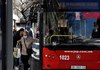 Поради блокадите,градските автобуси во Скопје возат по изменет редослед
