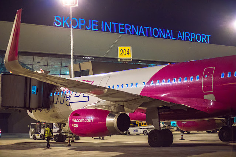 Wizz Air укинува три линии од Скопје