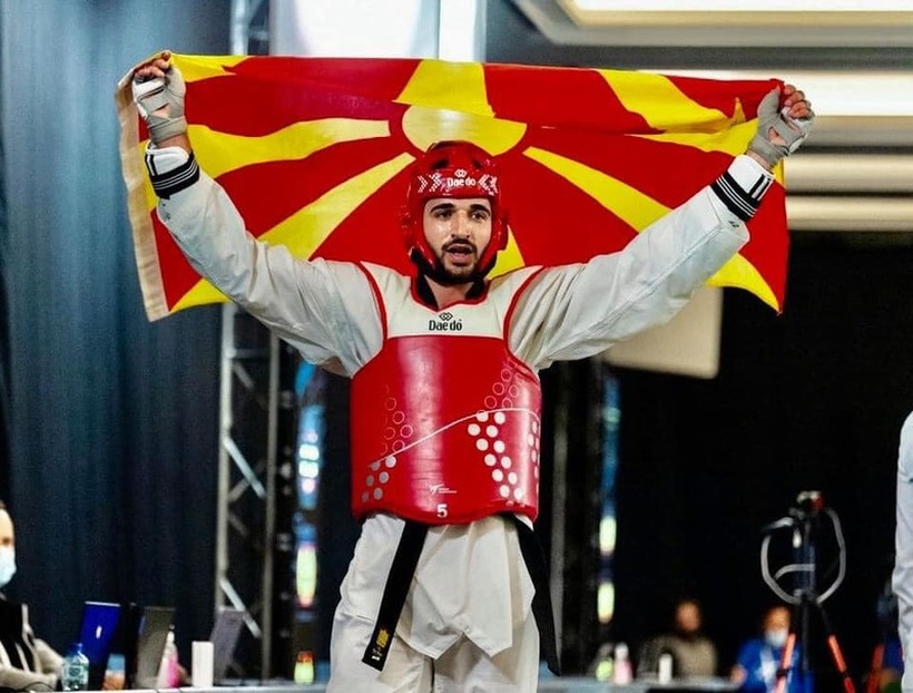ГОРДОСТ: Македонскиот таеквондист Дејан Георгиевски освои медал на Олимпијадата во Токио