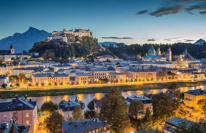 Салцбург штеди: Порано ќе ги исклучува светлата на главните знаменитости