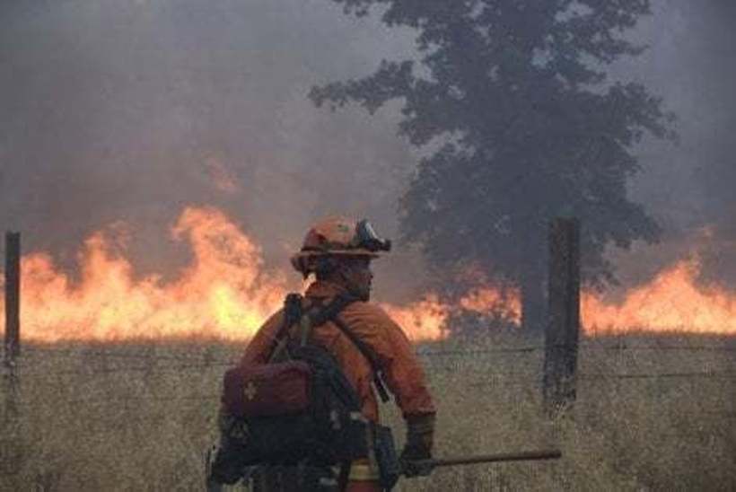 Голем пожар во Калифорнија, на терен 5.400 пожарникари