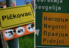 Бабина Гузица, Прдејци... Се појави мапа со необични имиња на населени места на територијата на поранешна Југославија