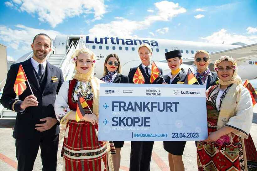 Нова авиолинија од Скопје: До Франкфурт за 2,5 часа со почетна цена на билет од 169 евра