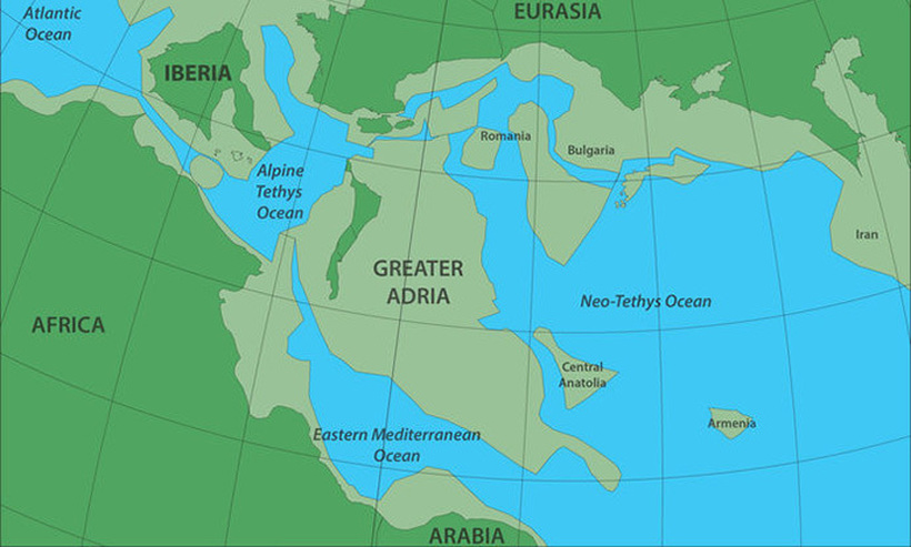 Научниците открија континент потонат длабоко под Балканот