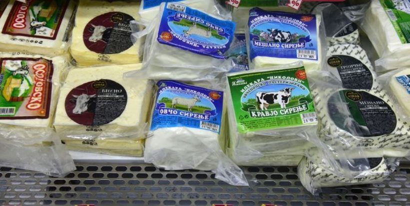 Во Хрватска кило кашкавал 3.000 денари, кај нас 750 денари, цената на млечните производи ќе расте