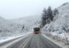 Патиштата под снег: Забрани за сообраќај на тешки товарни возила на неколку патни правци